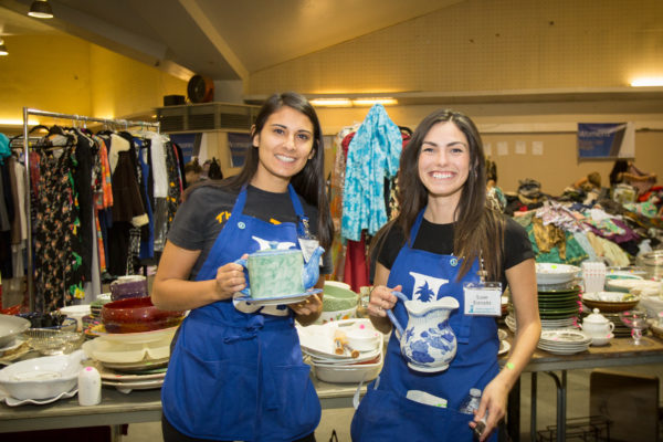 Rummage 2019 JLSB Members selling kitchen items